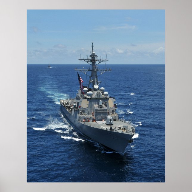 Póster USS Russell (DDG 59) (Frente)