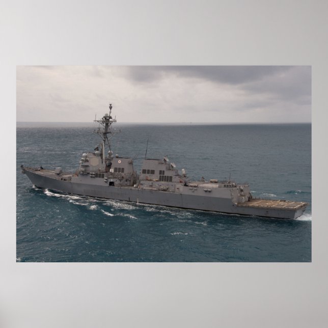 Póster USS Sampson (DDG 102) (Frente)
