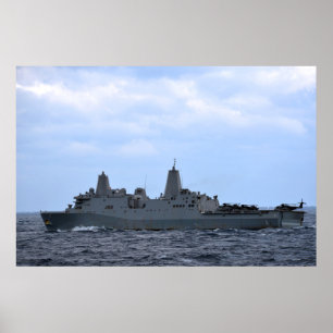Póster USS San Antonio (LPD 17)