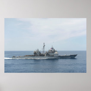 Póster USS San Jacinto (CG 56)