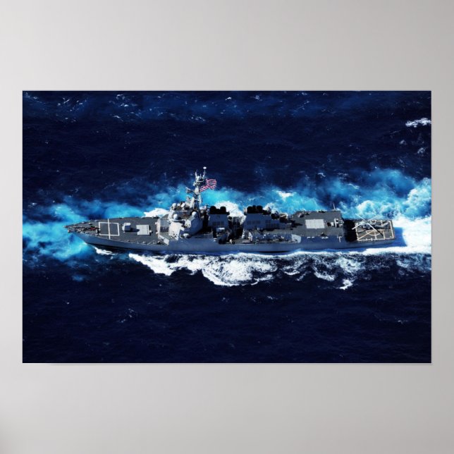 Póster USS Shoup (DDG 86) (Frente)