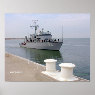 Póster USS Shrike (MHC 62)