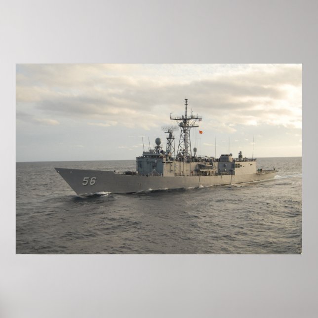 Póster USS Simpson (FFG 56) (Frente)