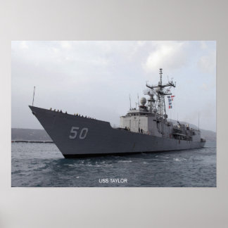 Póster USS Taylor