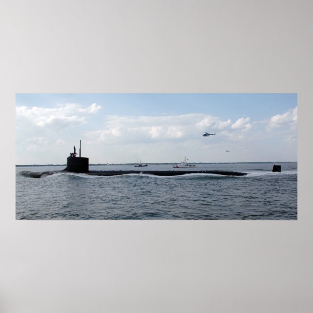 Póster USS Texas (SSN 775) (Frente)
