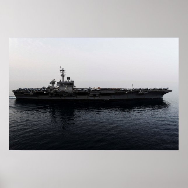 Póster USS Theodore Roosevelt (CVN 71) (Frente)