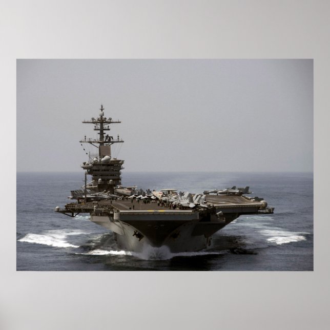 Póster USS Theodore Roosevelt (CVN 71) (Frente)