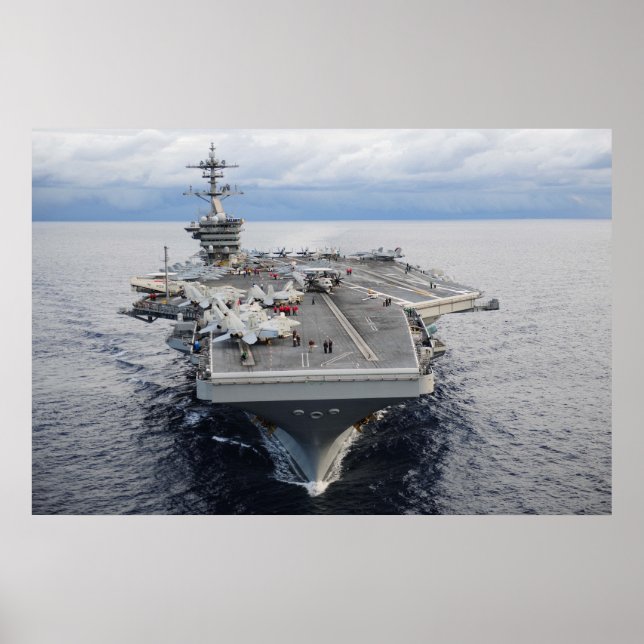 Póster USS Theodore Roosevelt (CVN 71) (Frente)