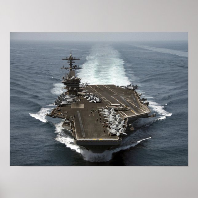 Póster USS Theodore Roosevelt (CVN 71) (Frente)