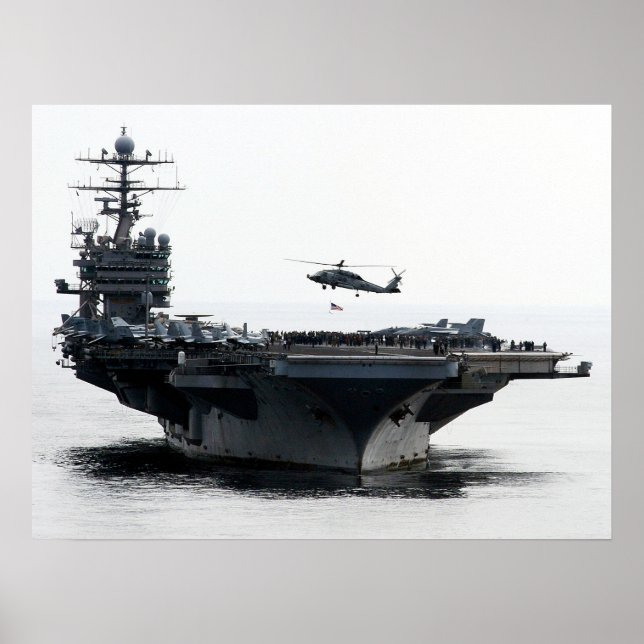 Póster USS Theodore Roosevelt (CVN 71) (Frente)