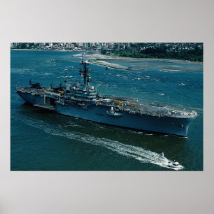 Póster USS Tripoli", LPH 10 Ataque con helicópteros