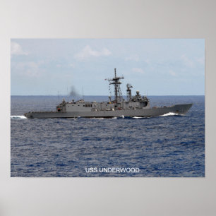 Póster USS Underwood (FFG 36)