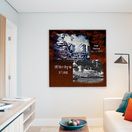 Póster USS West Virgina, Poster de Pearl Harbor 1941