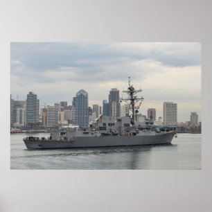 Póster USS William P. Lawrence (DDG 110)