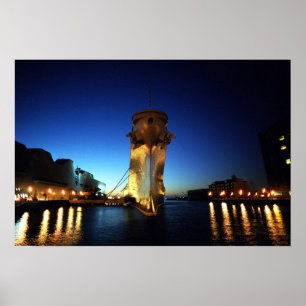 Póster USS Wisconsin