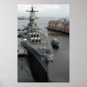 Póster USS Wisconsin
