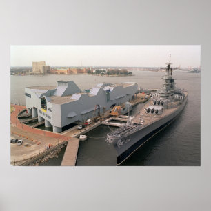 Póster USS Wisconsin