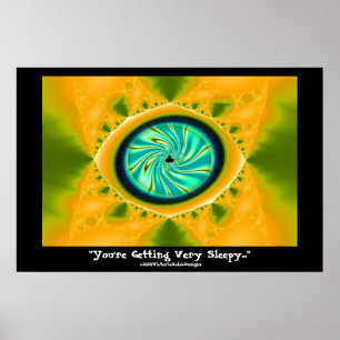 Póster "Usted " con referencia a conseguir muy