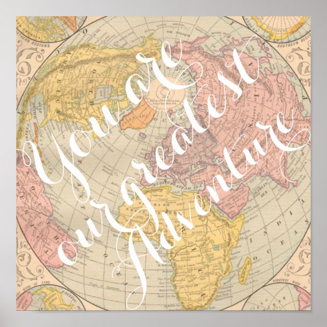 Póster Usted es nuestra mejor sala de bebés de enfermería (Frente)