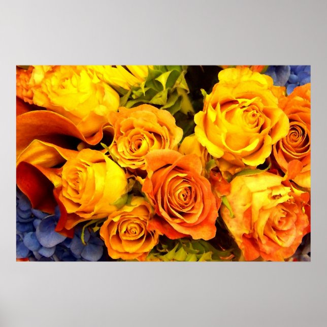 Póster Usted es un Rosa_ Poster (Frente)