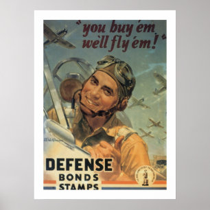 Póster ¡Usted los compra que los volaremos!