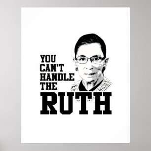 Póster Usted no puede manejar la Ruth