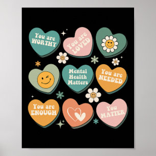 Póster Usted Problema Amabilidad Ser Amable Salud Mental