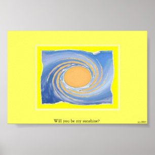 Póster ¿Usted será mi sol?