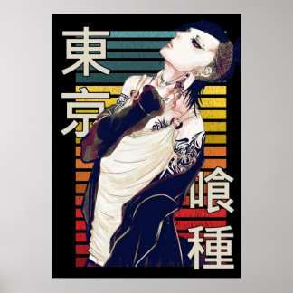 Póster Uta Tokio o ghoul nuevo fresco oscuro ghoul weeb m
