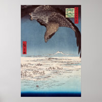 Utagawa Hiroshige - Fukagawa Susaki y Jumantsubo