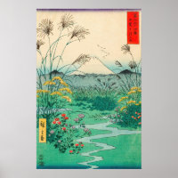 Utagawa Hiroshige - Llanura de Otsuki en la provin