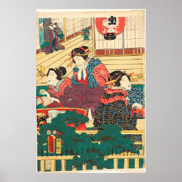Póster Utagawa Kunisada
