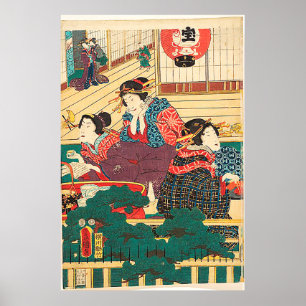 Póster Utagawa Kunisada