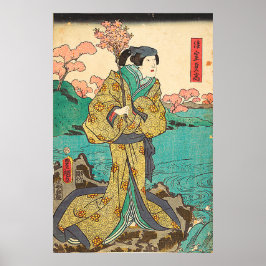 Póster Utagawa Kunisada