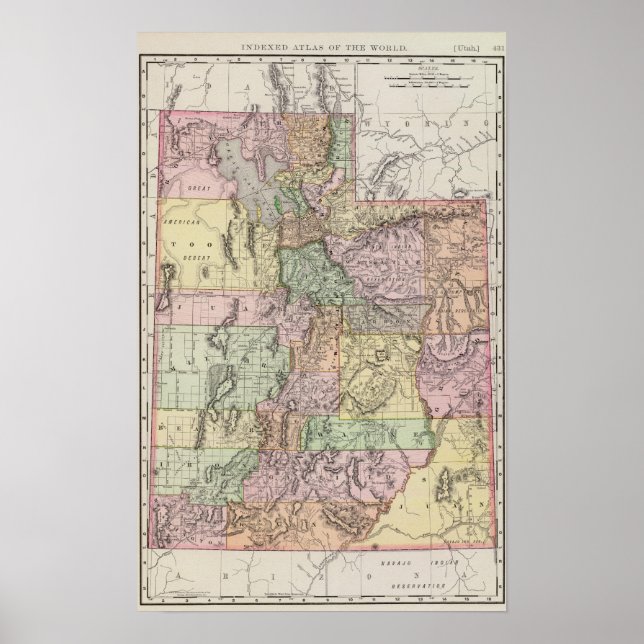 Póster Utah 3 (Frente)