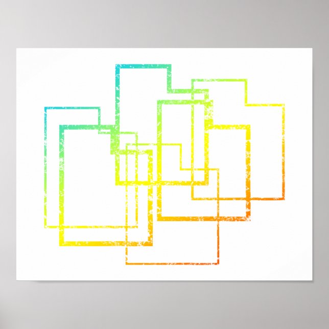 Póster utah chill blur (Frente)