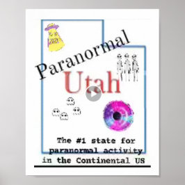Póster Utah es el estado paranormal 1