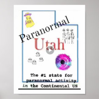 Póster Utah es el estado paranormal 1