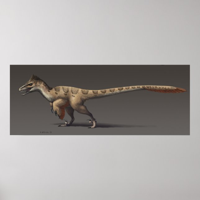 Póster Utahraptor (Frente)