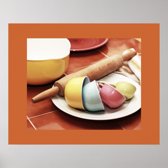 Póster Utensilios de cocina Poster de vida (Frente)