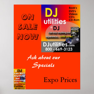 Póster Utilidades de DJ