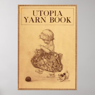 Póster Utopia Yarn Book