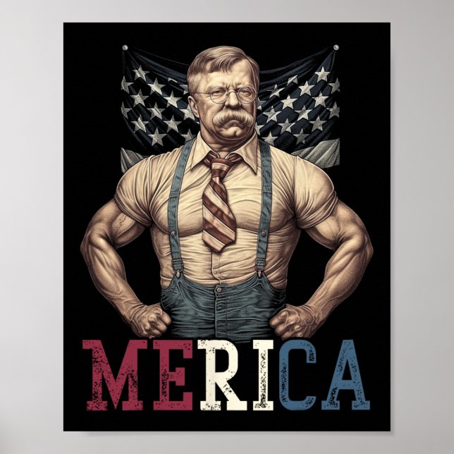 Póster Uu 4 De Julio (Frente)