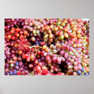 Póster Uvas