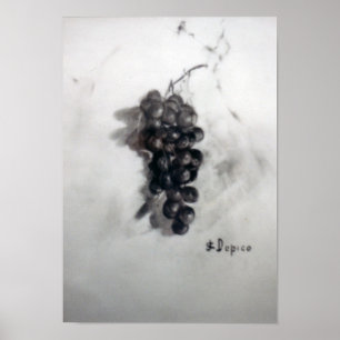 Póster Uvas/Grapes