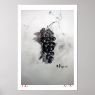 Póster Uvas/Grapes