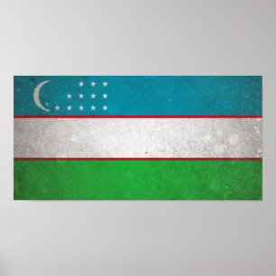 Póster Uzbekistán