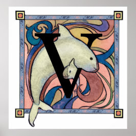 Póster V is for Viva Vaquita