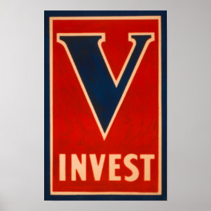 Póster V Series Prints - Invest