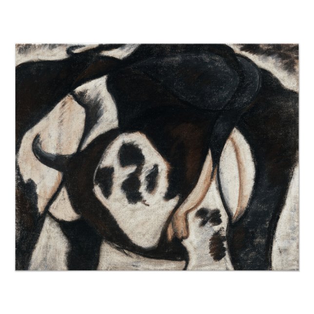 Póster Vaca de Arthur Dove | Arte de pared abstracto  (Anverso)